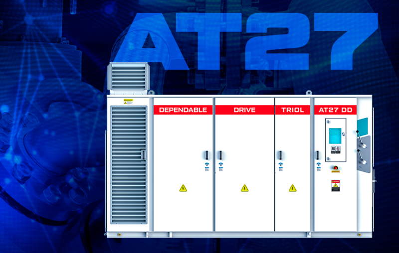 Frequency drive Triol AT27-M40 400kW, 6kV